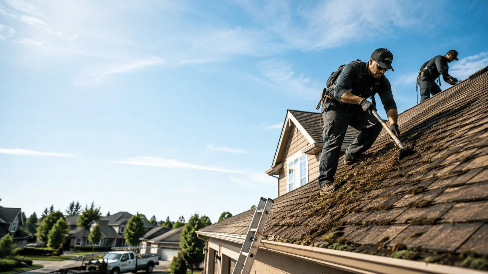 Roof Moss Removal in Orleans, IN near me